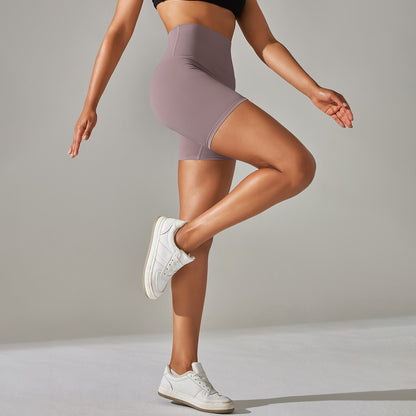 High-Waist Yoga Shorts