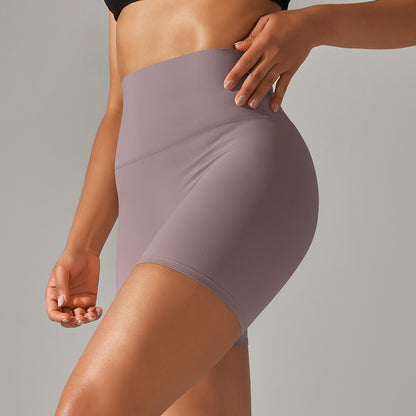 High-Waist Yoga Shorts