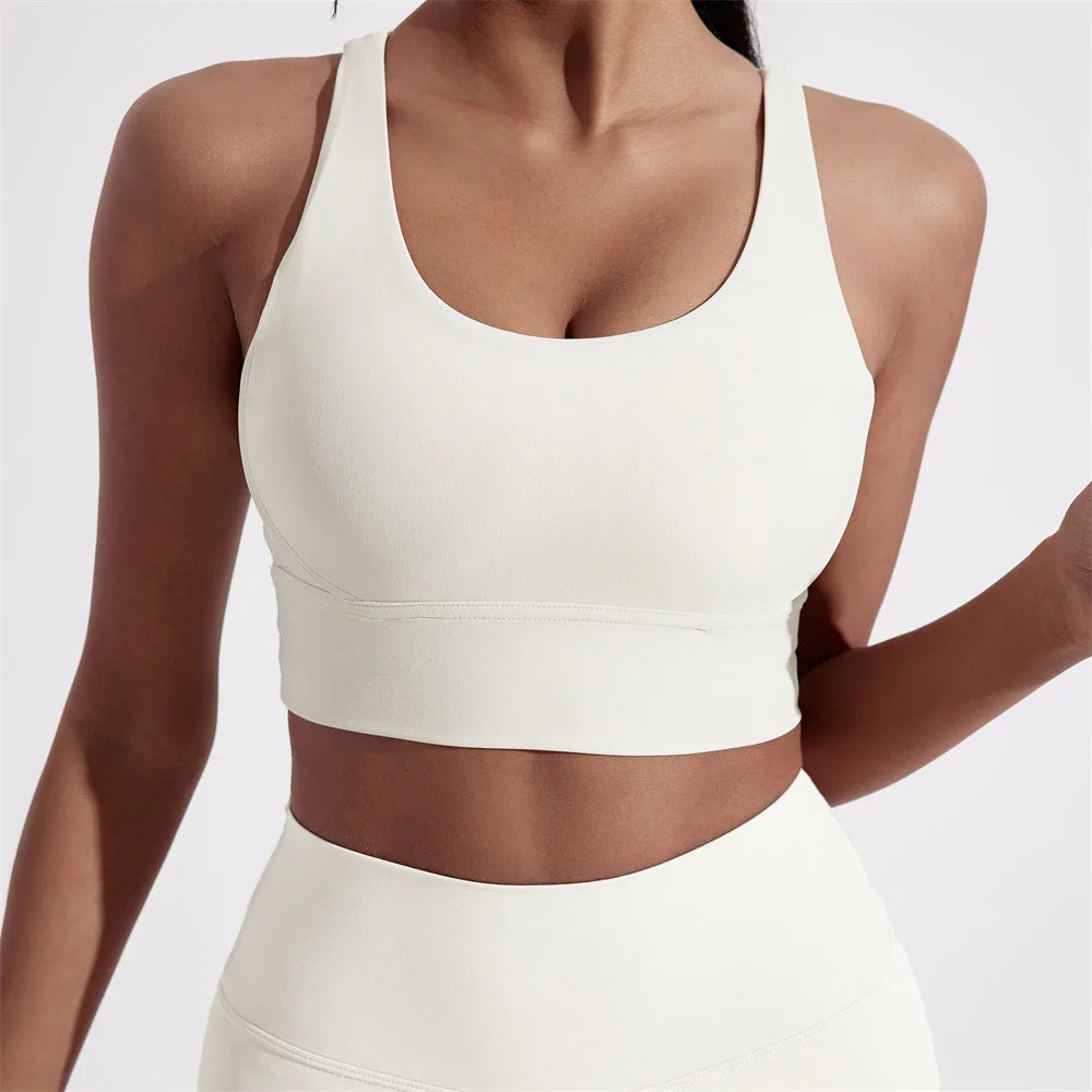 Cross Back Sports Bra