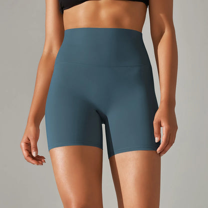 High-Waist Yoga Shorts