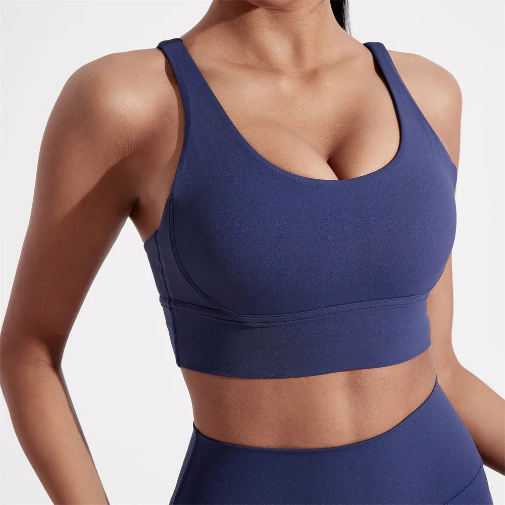 Cross Back Sports Bra