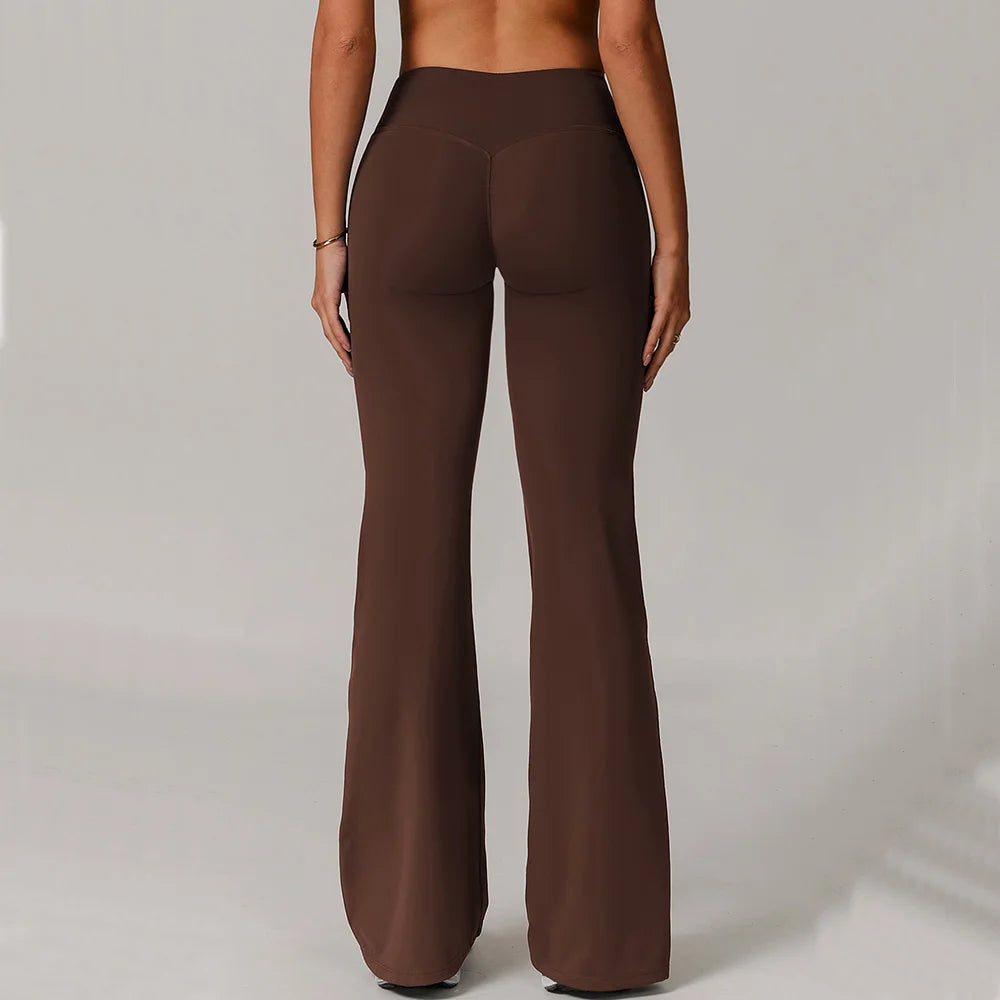Push-Up Wide Leg Workout Pants